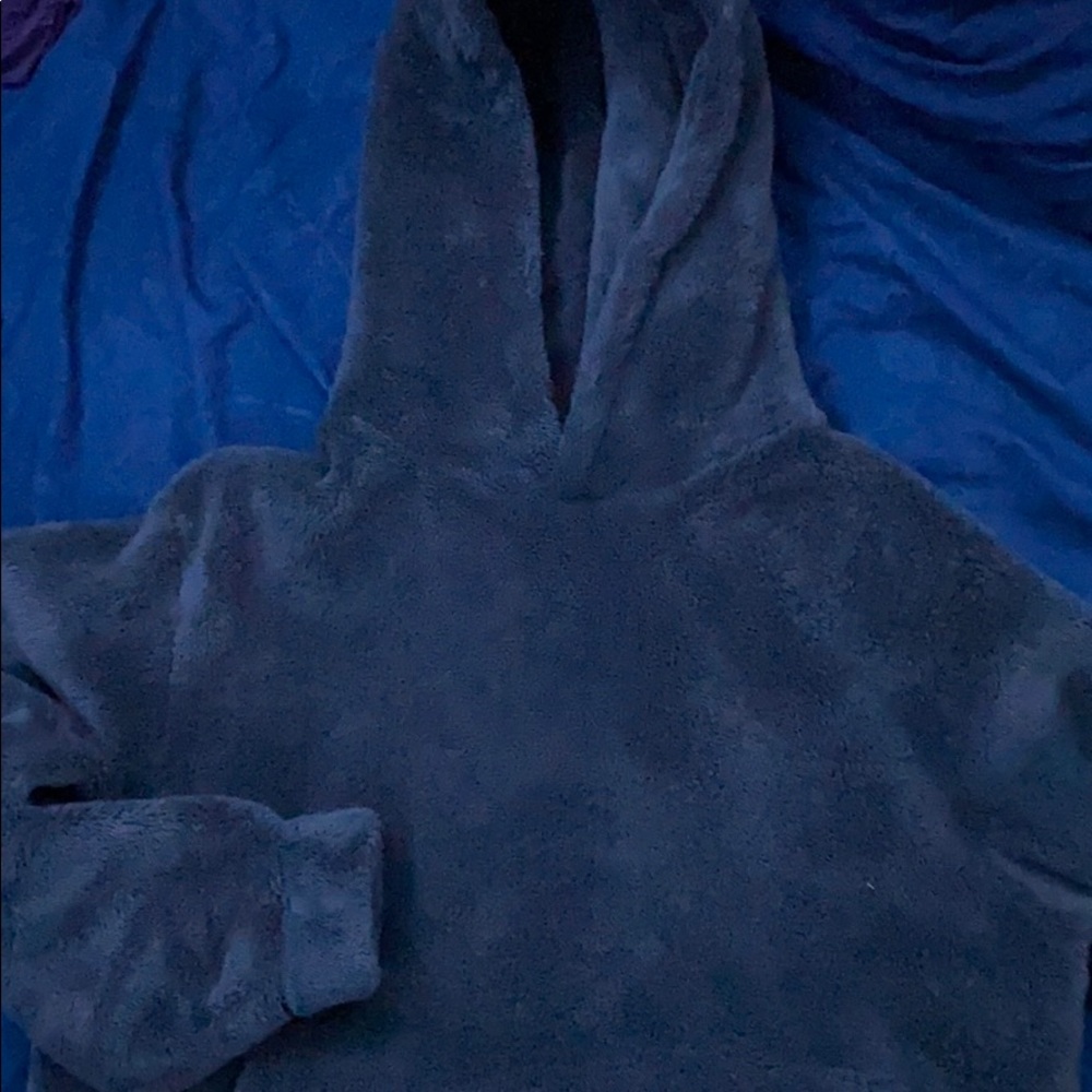 fluffy sweatshirt